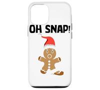 Gingerbread Man Oh Snap Cookie Christmas Stocking Stuffer Custodia per iPhone 12/12 Pro