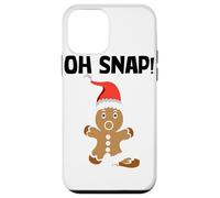 Gingerbread Man Oh Snap Cookie Christmas Stocking Stuffer Custodia per iPhone 12 mini