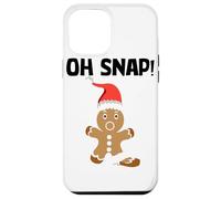 Gingerbread Man Oh Snap Cookie Christmas Stocking Stuffer Custodia per iPhone 12 Pro Max