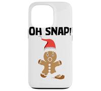 Gingerbread Man Oh Snap Cookie Christmas Stocking Stuffer Custodia per iPhone 13 Pro