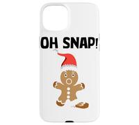 Gingerbread Man Oh Snap Cookie Christmas Stocking Stuffer Custodia per iPhone 15 Plus