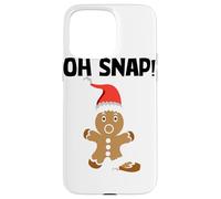 Gingerbread Man Oh Snap Cookie Christmas Stocking Stuffer Custodia per iPhone 15 Pro Max