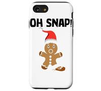 Gingerbread Man Oh Snap Cookie Christmas Stocking Stuffer Custodia per iPhone SE (2020) / 7/8