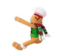 Gingerbread Ornamenti, Hanging Gingerbread, Christmas Hanging Gingerbread Decor, Gingerbread Figurine Ornaments, Albero di Natale Decorations, Funny Holiday Tree Topper Decorations for Indoor, Outdoor