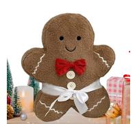 Gingerbread Peluche - Giocattoli Morbidi Peluche | Cuscino Di Pan Di | Giocattoli Morbidi E Dolci Di Natale | Bambole Cartoni Animati Per La Cura Del Bambino, Bambini, Adolescenti, Ragazze, Fi