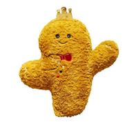 Gingerbread Plush - Cute Soft Gingerbread Decoration, Christmas Tree Throw Pillows, For Holiday Party School Children Kids Boys Girls Baby Youth Teens Son Daughter Family Girlfriend