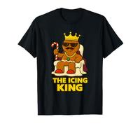 Gingerbread Rap Xmas Il RE del Ghiaccio Maglietta