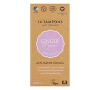 GingerOrganic Tamponi con applicatore Normali, 14 pezzi.