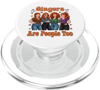 Gingers Are People Too Women Funny Gingers Meme Redhead Joke PopSockets PopGrip per MagSafe
