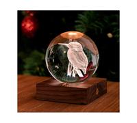 Gingko Amber crystal light, lampada 3D laser - King Fisher Amber crystal light, lampada 3D laser - King Fisher