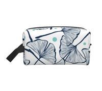 Gingko Biloba, organizer per cosmetici di grande capacità, borsa da viaggio per il trucco da donna