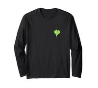 Gingko Foglia (Vintage Verde Chiaro Sinistra) Gingko Maglia a Manica