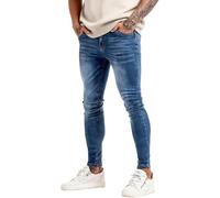 GINGTTO Jeans Uomo Pantaloni Skinny Elastico Stretch Denim Pants | Gamba Super Elastica E Affusolata, Adatta Per Il Tempo Libero, Il Lavoro, Gli Appuntamenti