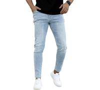 GINGTTO Jeans Uomo Pantaloni Skinny Elastico Stretch Denim Pants | Gamba Super Elastica E Affusolata, Adatta Per Il Tempo Libero, Il Lavoro, Gli Appuntamenti