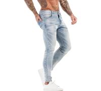 GINGTTO Jeans Uomo Pantaloni Skinny Elastico Stretch Denim Pants | Gamba Super Elastica E Affusolata, Adatta Per Il Tempo Libero, Il Lavoro, Gli Appuntamenti