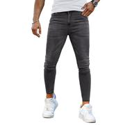 GINGTTO Jeans Uomo Pantaloni Skinny Elastico Stretch Denim Pants | Gamba Super Elastica E Affusolata, Adatta Per Il Tempo Libero, Il Lavoro, Gli Appuntamenti