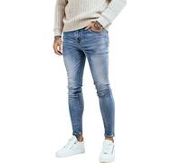 GINGTTO Jeans Uomo Pantaloni Skinny Elastico Stretch Denim Pants | Gamba Super Elastica E Affusolata, Adatta Per Il Tempo Libero, Il Lavoro, Gli Appuntamenti