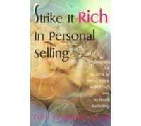Gini Graham Scott Strike It Rich in Personal Selling (Tascabile)
