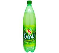 Gini Lemon - Bevanda analcolica con estratto di limone con zucchero e dolcificanti, bottiglia da 1,5 l