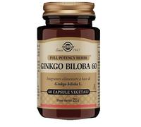 Solgar Ginkgo Biloba 60 Integratore Alimentare, 60 Capsule Vegetali