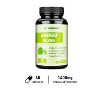 Ginkgo Biloba biologico 1400 mg - Funzione cerebrale, memoria e