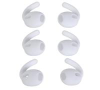 GinMimi 3 gommini in silicone per auricolari, forma ergonomica, per migliorare il comfort e la stabilità