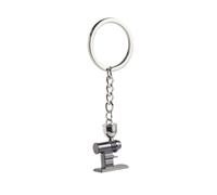 GinMimi Elegante portachiavi a tema caffè in miniatura, accessorio autentico per amanti della moda, regalo per amanti della moda, F, Taglia unica