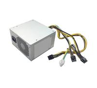GinMimi Potente alimentatore desktop da 500 W con prese d'aria di raffreddamento per P310 P328 P330 HK600-11PP Componente di alimentazione del computer in metallo di ricarica ottimizzata