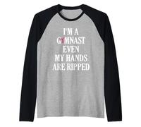 Ginnasta Anche Le Mie Mani Sono strappate Ginnastica Maglia con Maniche Raglan