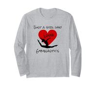 Ginnasta Solo Una Ragazza Che AMA la Ginnastica Maglia a Manica