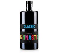 Ginnastic, Gin Classic London Dry, 700 ml, Limited Edition, Aroma Agrumato e Note di Vaniglia e Caramello Bruciato, con Ginepro di Rocca Imperiale, Lieve Retrogusto Affumicato, 42.80% Vol.