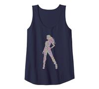 Ginnastica Ginnasta Acrobata Danza Sport Bambini Canotta, Donna, Navy, S