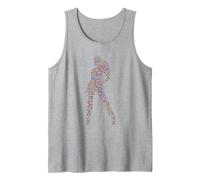 Ginnastica Ginnasta Acrobata Danza Sport Bambini Canotta, Uomo, Grigio Melange, L