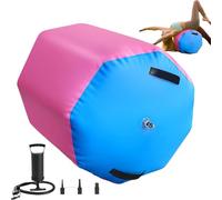 Ginnastica gonfiabile Air Roller Barrel - antiscivolo PVC Tumbling Trainer per Backbend, Balance & Core Training - Fitness Yoga Esercizio Mat per Home Gym
