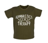 Ginnastica Is My Therapy - Bambino T-Shirt / Body - Pommel Acrobatics Divertente