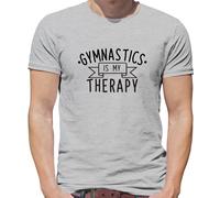 Ginnastica Is My Therapy - T-Shirt - Pomo Acrobatics Divertente Palestra Love