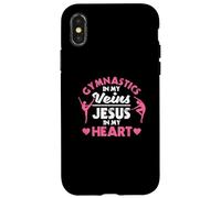 Ginnastica Nelle Vene Gesù Nel Mio Cuore Ginnasta Cristiana Custodia per iPhone X/XS