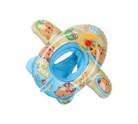 Ginnastica per bambini, 25,59 x 29,53 x 5,51 pollici, con barca gonfiabile, comoda poltrona da piscina per bambini, sedile ad acqua con design animale, giocattolo da nuoto per feste in piscina