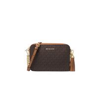 Michael Kors Donna Borsa a tracolla Marrone / Ocra / Marrone Scuro, Taglia Taglia unica,