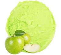Gino Gelati Poudre de glace à la saveur de pomme aigre Poudre molle 1: 3 - pour la fête, les enfants, la crème glacée de la maternelle, la crème glacée