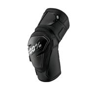 100% Fortis Protezioni per ginocchia per biciclette, nero-grigio, taglia L XL