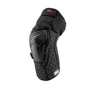100PERCENT Genouilleres Surpass - Unisex - Nero - Taglia L- modello 2024