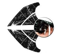 Ginocchiera 3D Trasparente Tankpad Moto Racing Protezione Serbatoio Adesivo S...