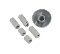 Ginocchiera 43mm'silber Silver con adattatori Universale per Tutte Le Marche