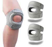 Ginocchiera a compressione doppia rotula per alleviare il dolore,Regolabile Ginocchiera Sportiva Neoprene per Corsa, Lesioni al Menisco, Artrite, Infortunio Sportivo,ginocchiera per artrosi ginocchio