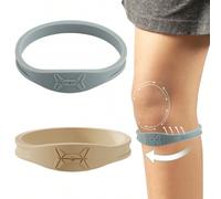 Ginocchiera ad alta compressione ed elastica con cinturino per la rotula, realizzata in materiale ad alta elasticità per stabilizzare lo scheletro e fornire una vestibilità comoda senza pizzicare la g