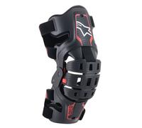 Ginocchiera Bambino BIONIC 5S YOUTH KNEE BRACE Nero Rosso ALPINESTARS - UN: UN