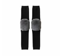 Ginocchiera cashmere, calda, supporto articolare, anziani, sport, unisex