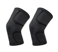 Ginocchiera compressiva per uomo e donna, confezione da 2 ginocchiere per il dolore al ginocchio durante la corsa, manicotto compressivo di