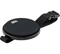 Ginocchiera da 10,2 cm, in silicone, compatta su un lato, con cinghia per gambe, rimbalzo medio e aderenza silenziosa per batteristi